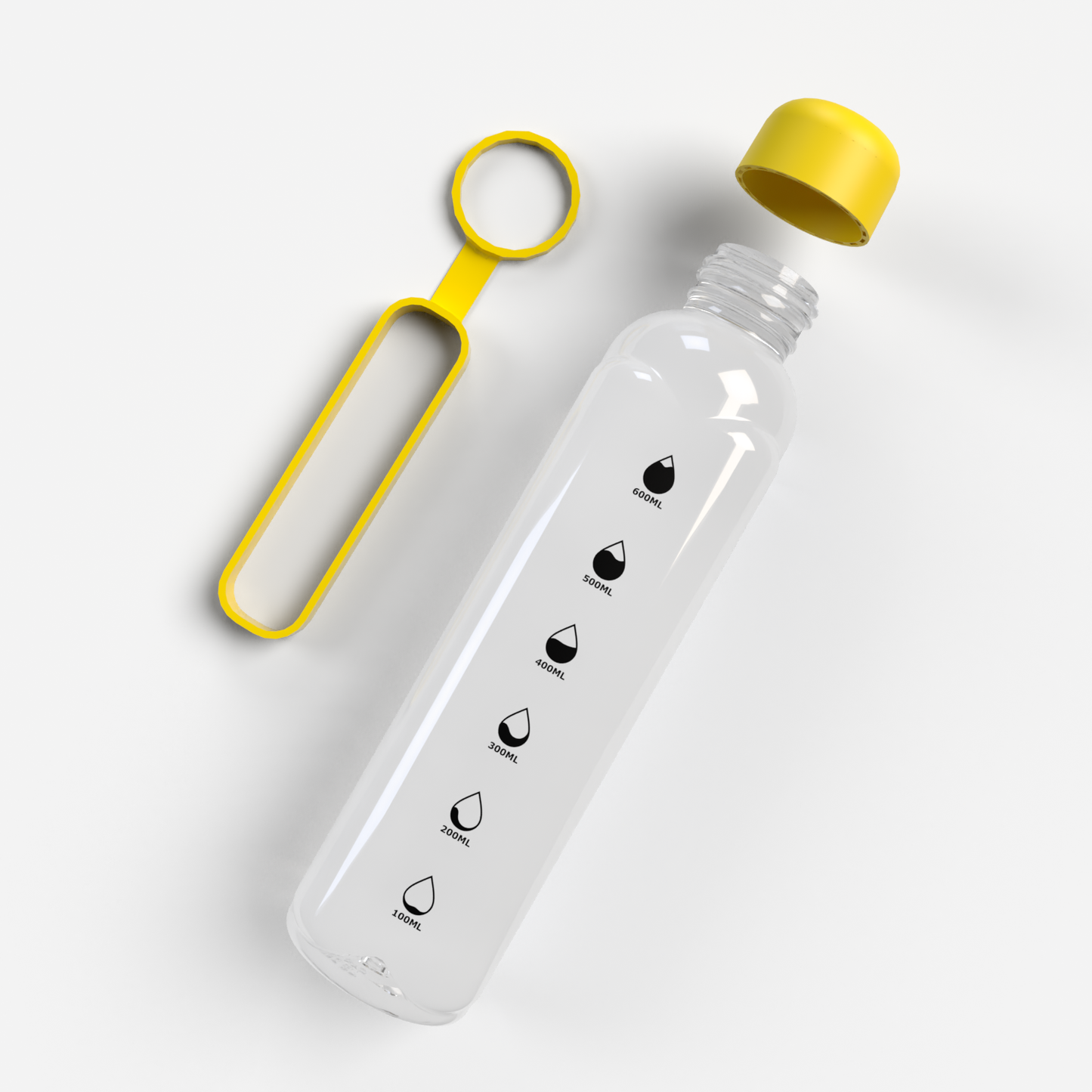 plastic water bottle