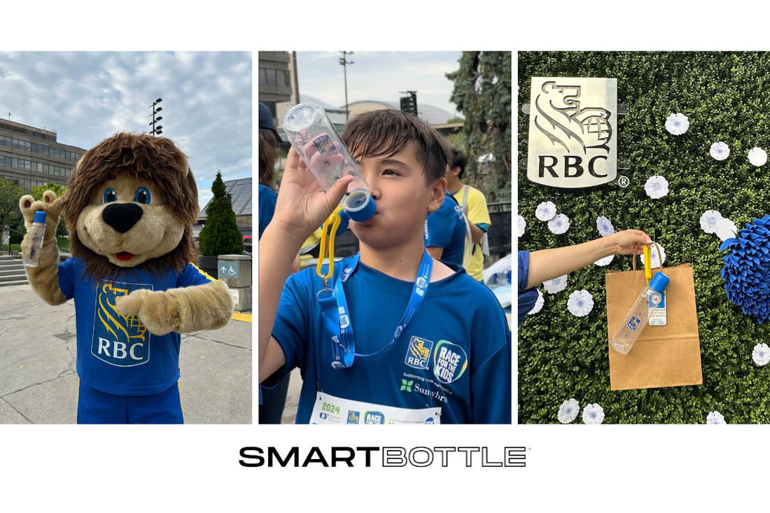 Smartbottle™ Joined Forces with RBC Race for the Kids