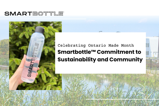 Smartbottle™ Commitment to Sustainability and Community | Canadian made water bottles