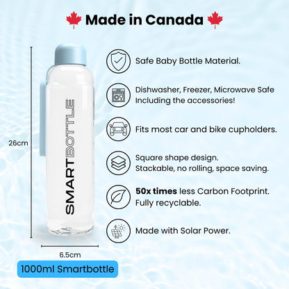 智能水瓶超大号（1升装）2瓶装