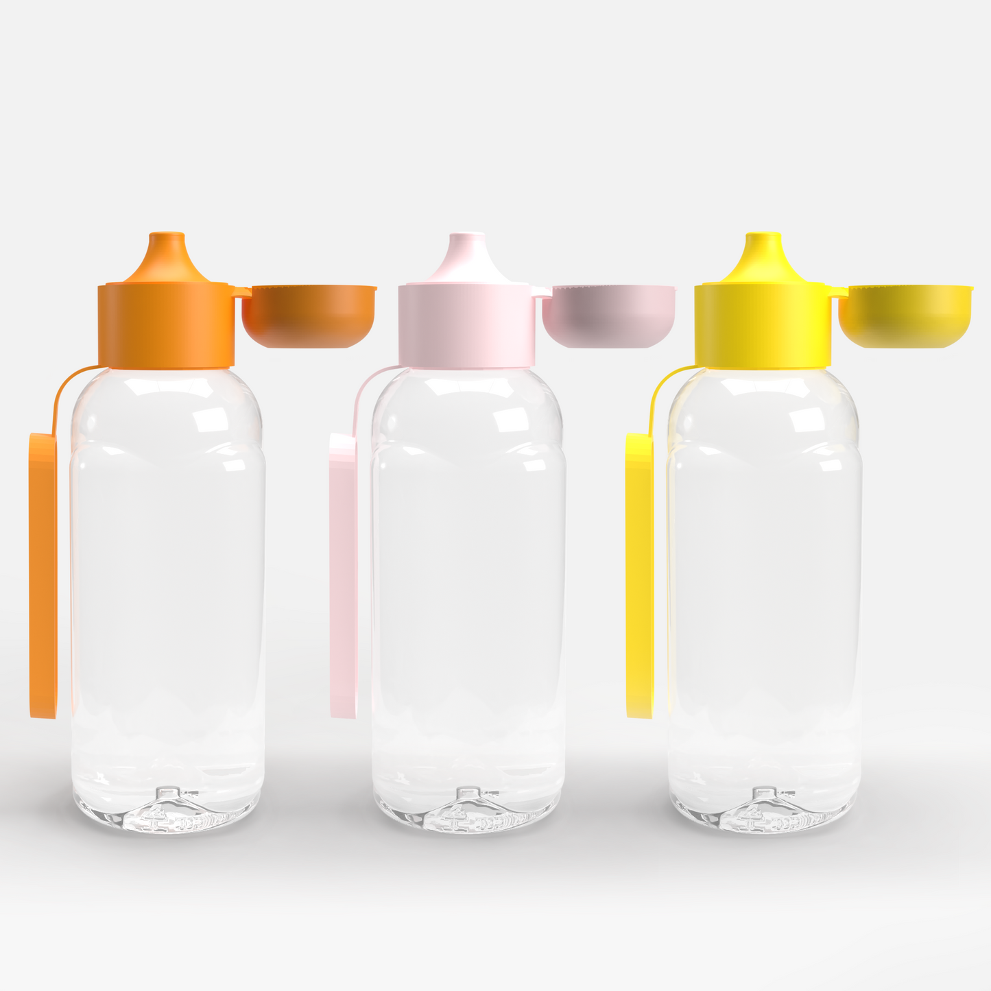 Smartbottle™ Chubby (500ml) with Carry Rings 3-Pack