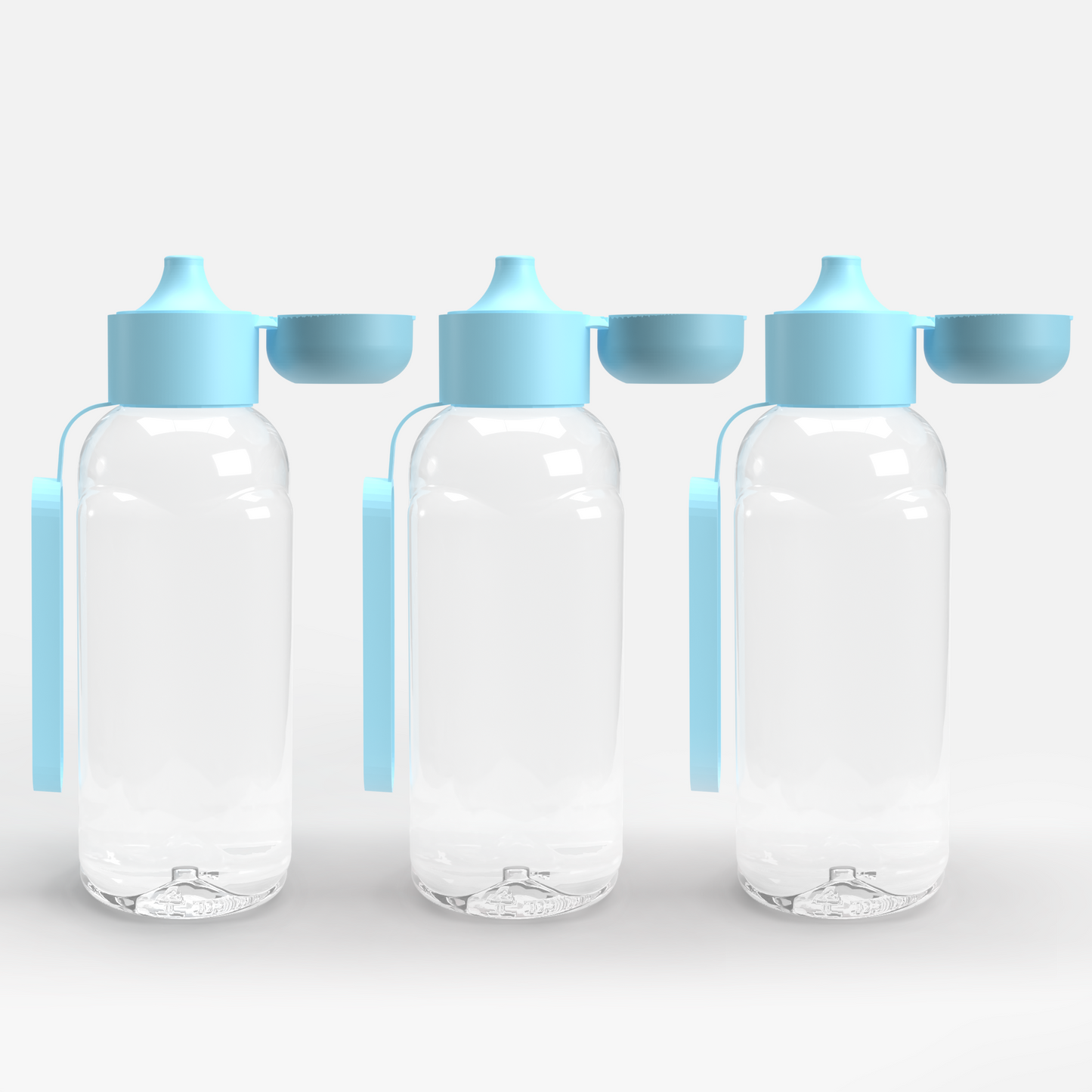 Smartbottle™ Chubby (500ml) with Carry Rings 3-Pack