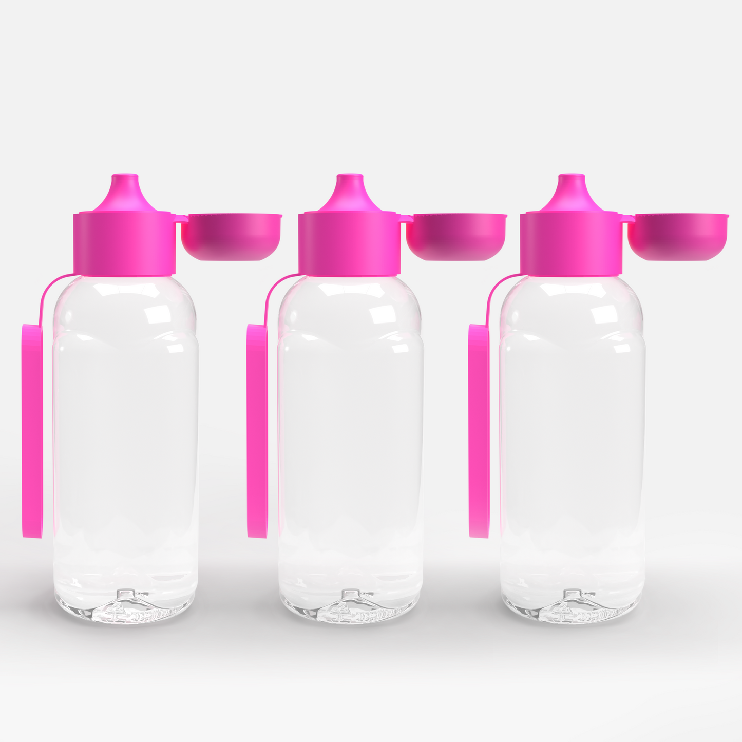 Smartbottle™ Chubby (500ml) with Carry Rings 3-Pack