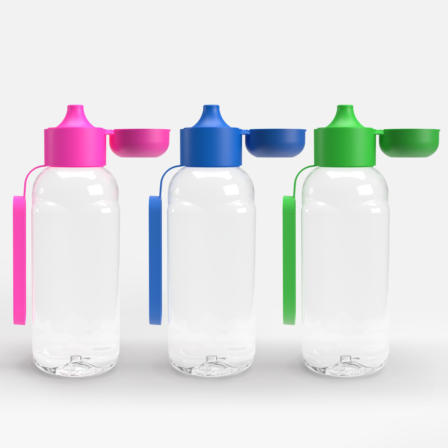 Smartbottle™ Chubby (500ml) with Carry Rings 3-Pack