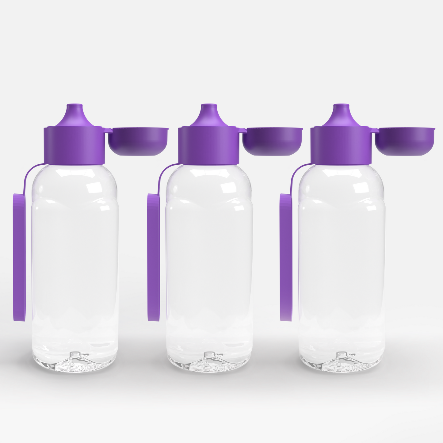 Smartbottle™ Chubby (500ml) with Carry Rings 3-Pack