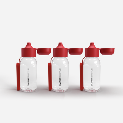 Smartbottle™ Sports Mini (250ml) with Carry Rings 3-Pack